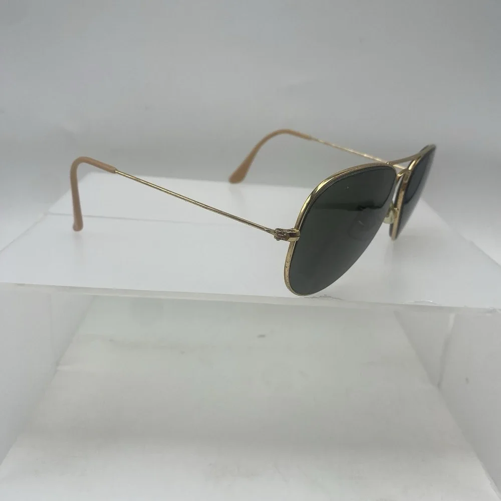 Coach Sunglasses Women FRAME ONLY Aviator Gold Brown 513